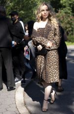 DOVE CAMERON Arrives at Michael Kors Show at New York Fashion Week 09/10/2021