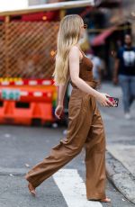 DOVE CAMERON on the Set of a Photoshoot in New York 09/15/2021