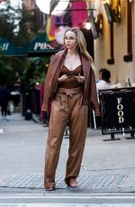 DOVE CAMERON on the Set of a Photoshoot in New York 09/15/2021