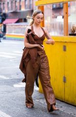 DOVE CAMERON on the Set of a Photoshoot in New York 09/15/2021