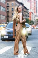 DOVE CAMERON on the Set of a Photoshoot in New York 09/15/2021