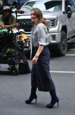 DREW BARRYMORE and GAYLE KING at a Promotion in New York 08/31/2021