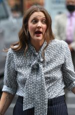 DREW BARRYMORE and GAYLE KING at a Promotion in New York 08/31/2021