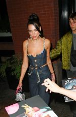 DUA LIPA and Anwar Hadid Leaves Mercer Hotel in New York 09/19/2021