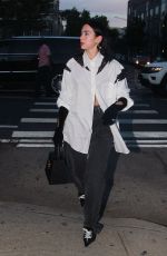 DUA LIPA and Anwar Hadid Out for Dinner in New York 09/20/2021