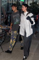 DUA LIPA and Anwar Hadid Out for Dinner in New York 09/20/2021