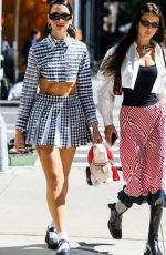DUA LIPA and BELLA HADID Out in New York 09/19/2021