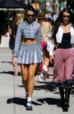 DUA LIPA and BELLA HADID Out in New York 09/19/2021