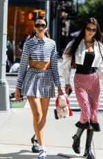 DUA LIPA and BELLA HADID Out in New York 09/19/2021