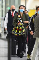 DUA LIPA Arrives at JFK Airport in New York 09/18/2021