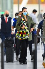 DUA LIPA Arrives at JFK Airport in New York 09/18/2021