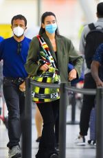 DUA LIPA Arrives at JFK Airport in New York 09/18/2021