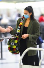 DUA LIPA Arrives at JFK Airport in New York 09/18/2021
