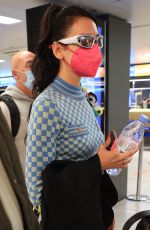 DUA LIPA at Airport in Milan 09/27/2021