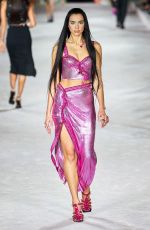 DUA LIPA at Versace Fashion Show in Milan 09/24/2021 