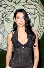 DUA LIPA at Versace Special Event in Milan 09/26/2021