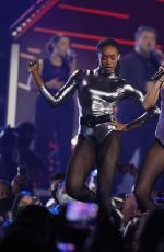 DUA LIPA Performs at 2021 Iheartradio Music Festival in Las Vegas 09/17/2021