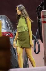 EIZA GONZALEZ at a Gas Station in West Hollywood 09/28/2021
