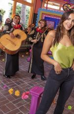 EIZA GONZALEZ at Dia de los Muertos Celebration at Disney California Adventure Park 09/24/2021