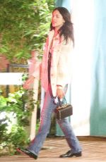 EIZA GONZALEZ Out for Dinner in West Hollywood 09/27/2021