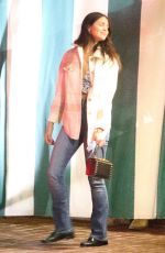 EIZA GONZALEZ Out for Dinner in West Hollywood 09/27/2021