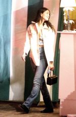 EIZA GONZALEZ Out for Dinner in West Hollywood 09/27/2021