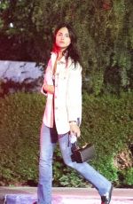 EIZA GONZALEZ Out for Dinner in West Hollywood 09/27/2021
