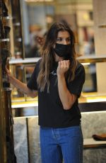 ELISABETTA CANALIS Out Shopping in Milan 09/23/2021