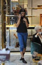 ELISABETTA CANALIS Out Shopping in Milan 09/23/2021