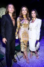 ELIZABETH HURLEY at Versace Special Event in Milan 09/26/2021