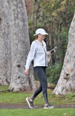 ELLEN POMPEO Out Hiking in Los Feliz 09/26/2021