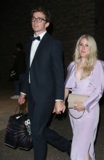 ELLIE GOULDING Leaves GQ Awards Afterparty in London 09/01/2021