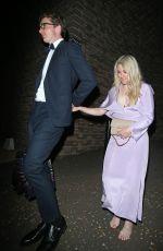 ELLIE GOULDING Leaves GQ Awards Afterparty in London 09/01/2021