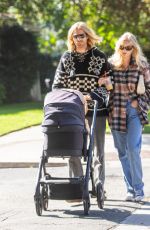 ELSA HOSK and Tom Daly Out with Their Baby in Pasadena 09/19/2021