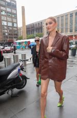 ELSA HOSK Arrives at Revolve Gallery in New York 09/09/2021