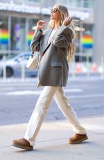 ELSA HOSK Out and About in New York 09/11/2021
