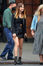 EMILIA JONES Out and About in New York 09/22/2021