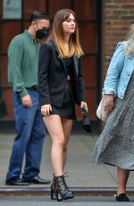 EMILIA JONES Out and About in New York 09/22/2021