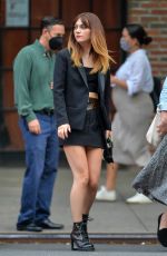 EMILIA JONES Out and About in New York 09/22/2021