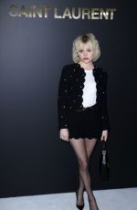 EMILY ALYN LIND at Saint Laurent Show at Paris Fashion Week 09/28/2021