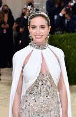 EMILY BLUNT at 2021 Met Gala in New York 09/13/2021