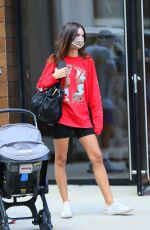 EMILY RATAJKOWSKI and Sebastian Bear McClard Out with Their Baby in New York 09/10/2021