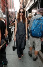 EMILY RATAJKOWSKI at Tory Burch Fashion Show in New York 09/12/2021