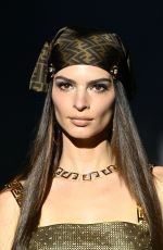 EMILY RATAJKOWSKI at Versace Special Event in Milan 09/26/2021