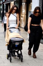 EMILY RATAJKOWSKI Out with Her Baby in Milan 09/25/2021