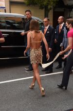EMMA CHAMBERLEIN Heading to 2021 Met Gala in New York 09/13/2021