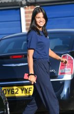 EMMA RADUCANU Returns to Her Home in Kent 09/16/2021
