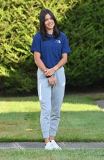 EMMA RADUCANU Returns to Her Home in Kent 09/16/2021