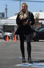 EMMA SALTER Arrives at Dancing With the Stars Rehearsals in Los Angeles 09/03/2021