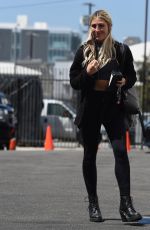 EMMA SALTER Arrives at Dancing With the Stars Rehearsals in Los Angeles 09/03/2021